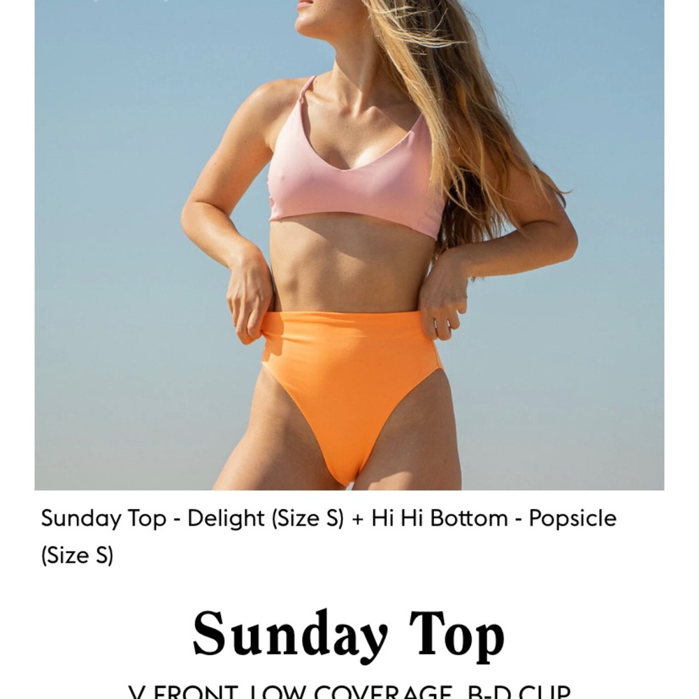 Left on Friday Sunday Top in Delight S